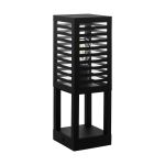 Eglo Lampada a piedistallo Alamonte 3 Esterni Acciaio Nero | Adatto per E27