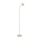 Eglo Lampada da terra Carlo Acciaio Sabbioso | Adatto per E14